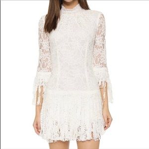 Alexis Sonia White lace dress NWT